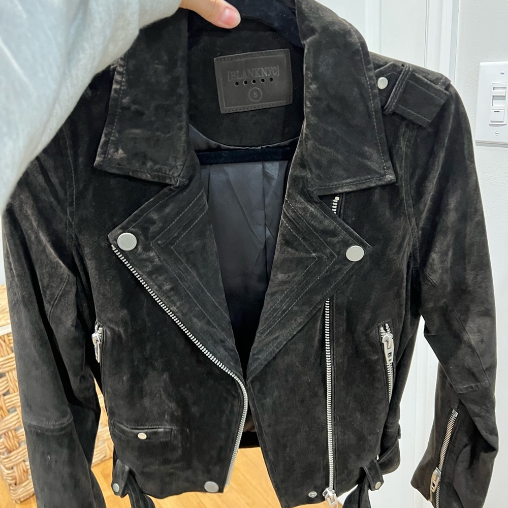 Blank NYC Brown Seude Jacket